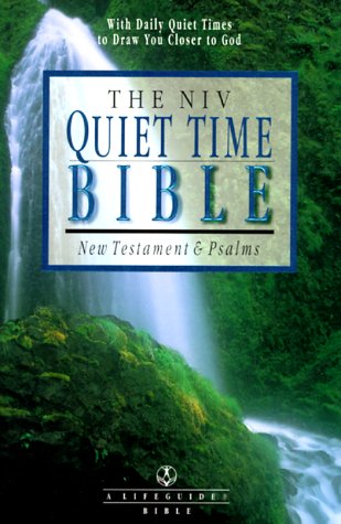 NIV Quiet Time Bible: New Testament and Psalms image 0