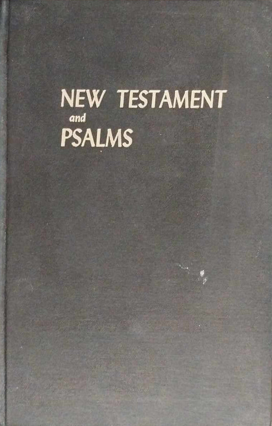 KJV New Testament and Psalms, Super Giant Print image 0