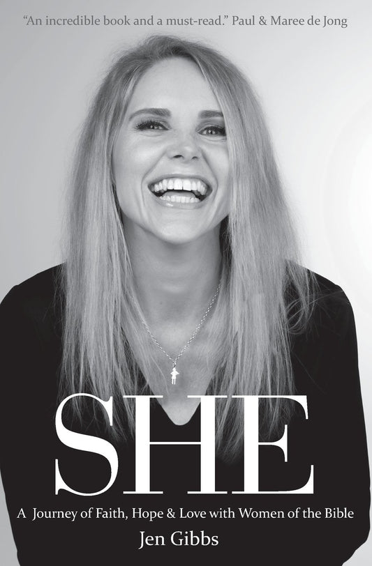 SHE: A Journey of Faith, Hope & Love with Women of the Bible by Jen Gibbs image 0