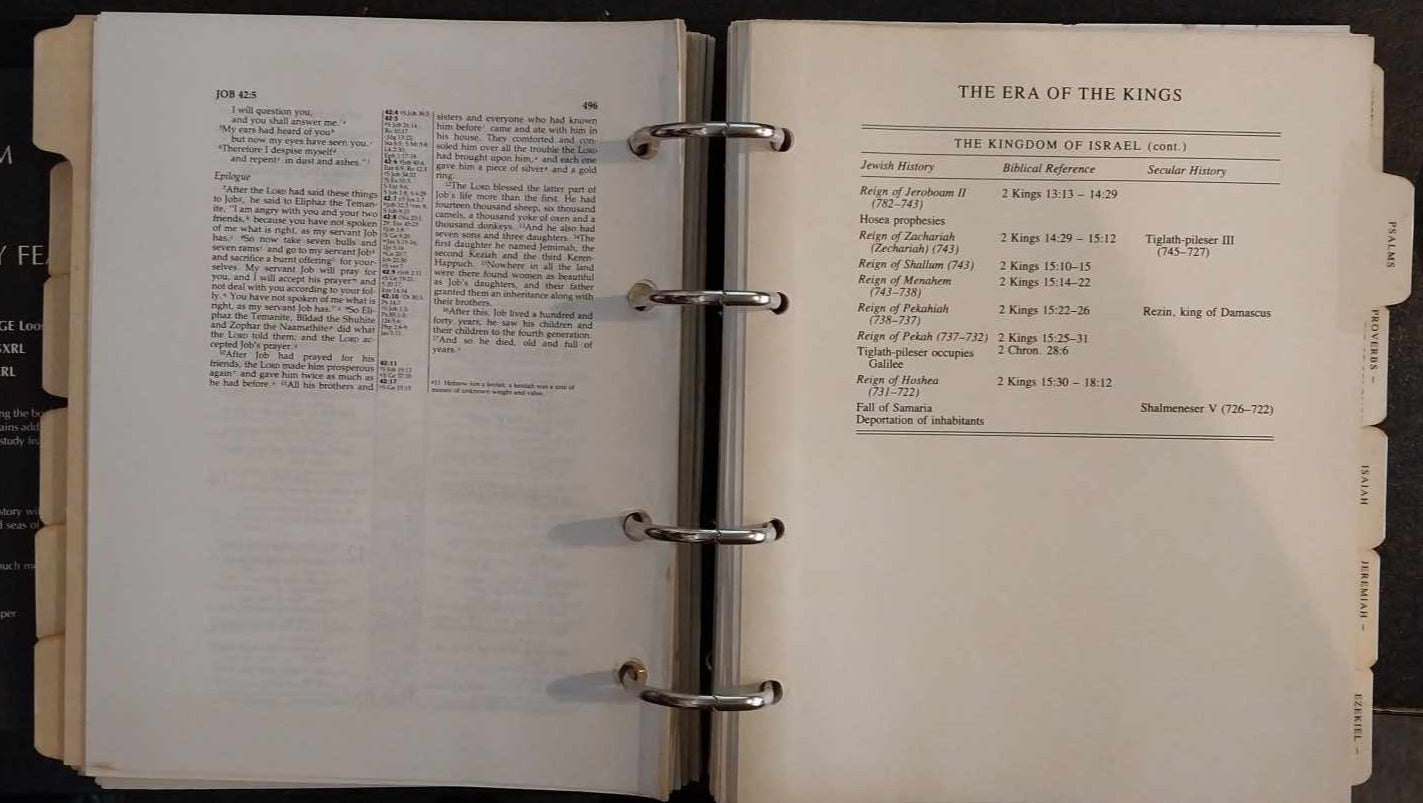 NIV Cambridge Study Bible, Loose Leaf, Wide Margin image 1