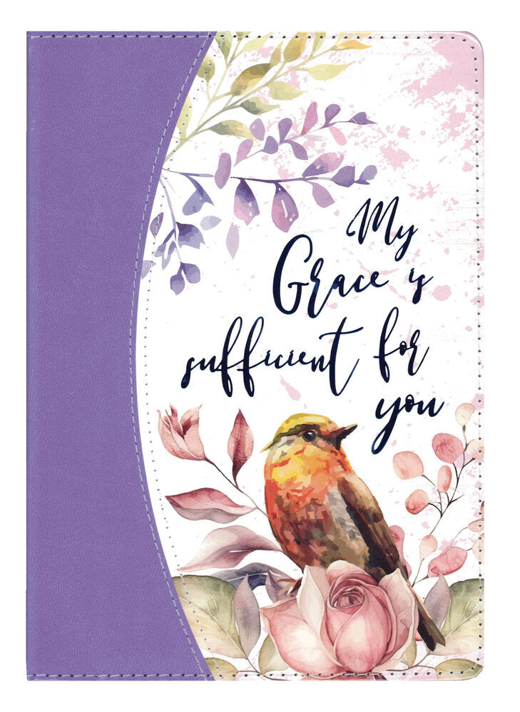 Journal: My Grace Is Sufficient For You Lux-Leather