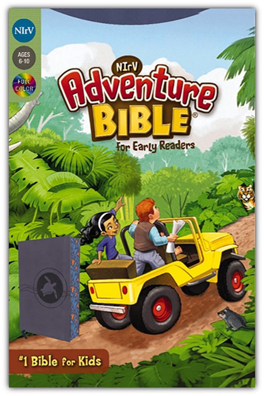 NIrV Adventure Bible for Early Readers, Italian Duo-Tone, Blueberry