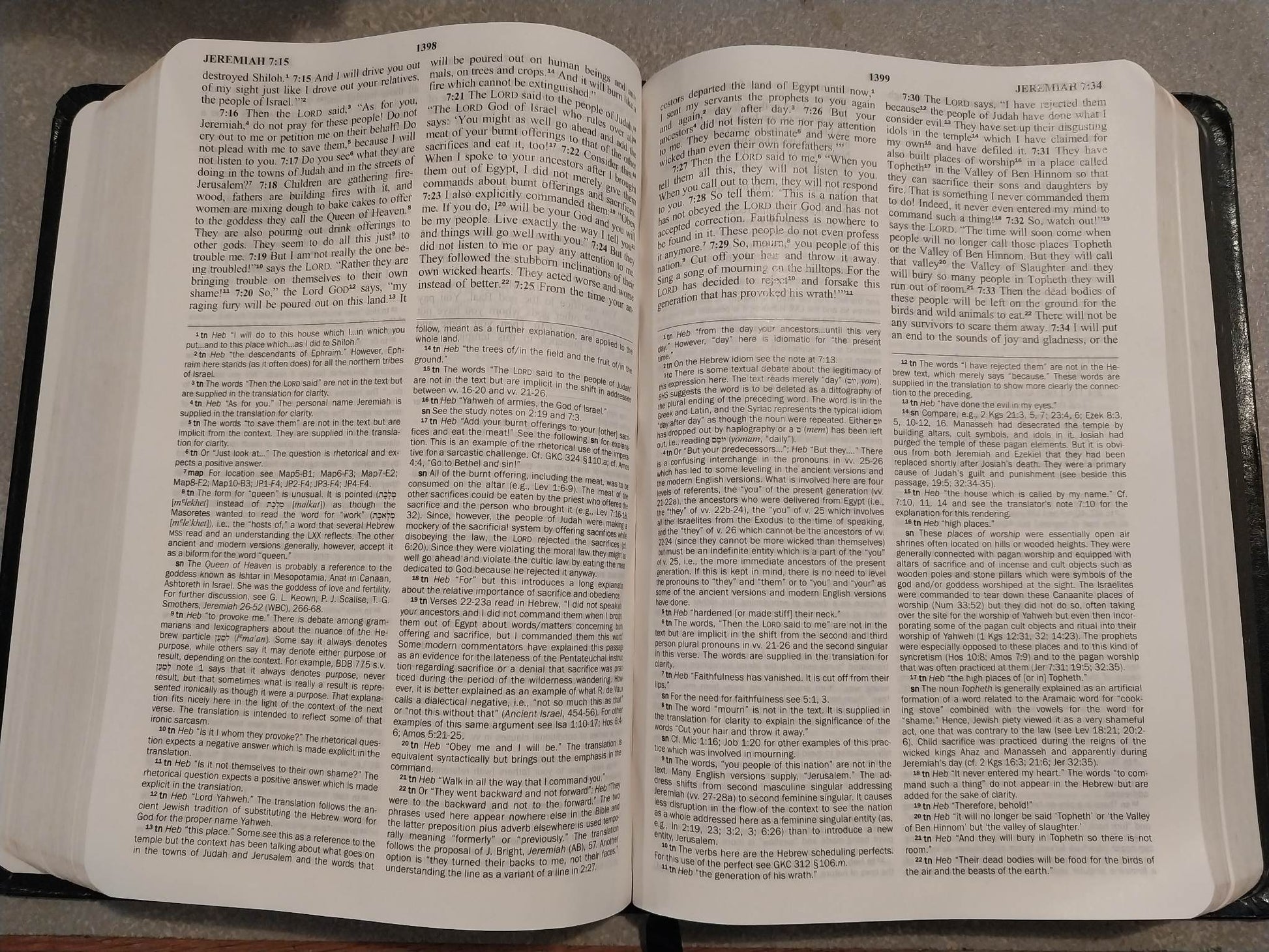 The NET Bible First Edition with 60,932 Translators' Notes image 1