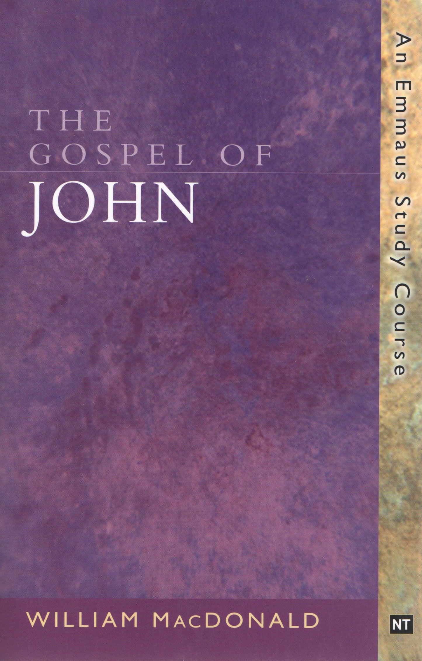 Gospel of John (An Emmaus Study Course) by William MacDonald image 0
