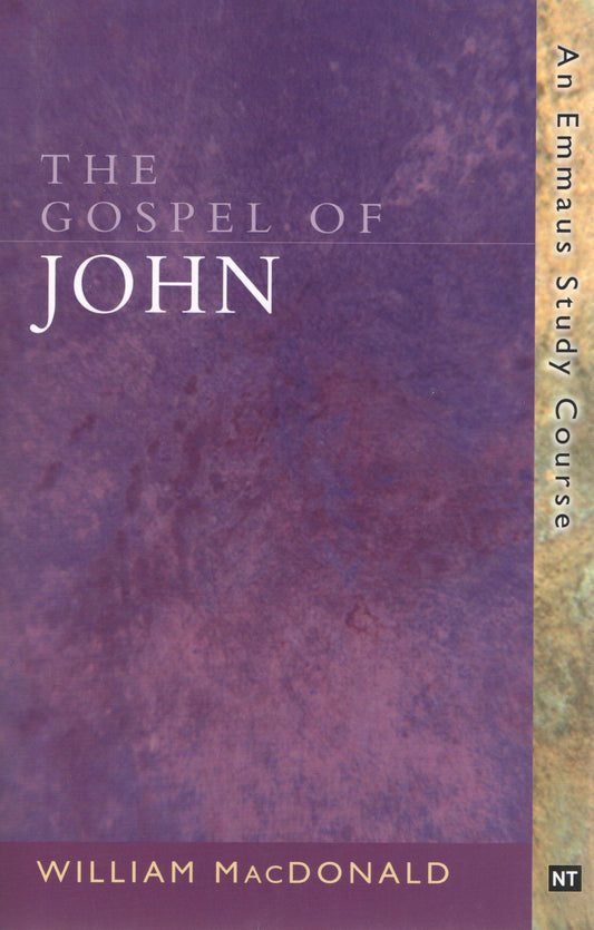 Gospel of John (An Emmaus Study Course) by William MacDonald image 0