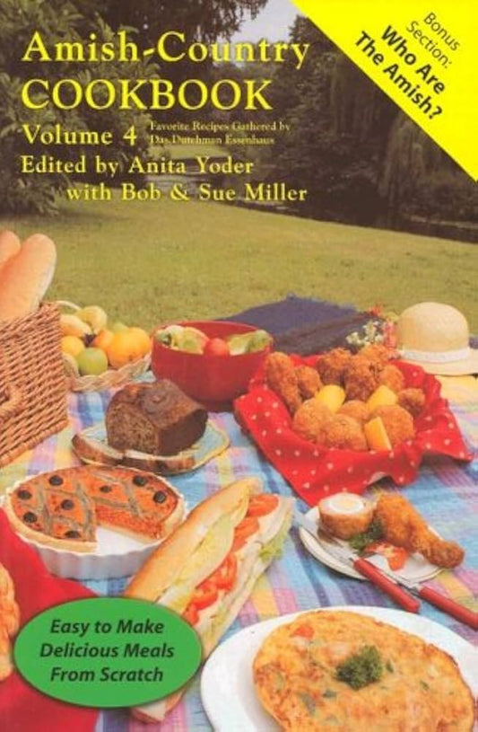 Amish-Country Cookbook Volume 4 by Anita Yoder, with Bob & Sue Miller image 0