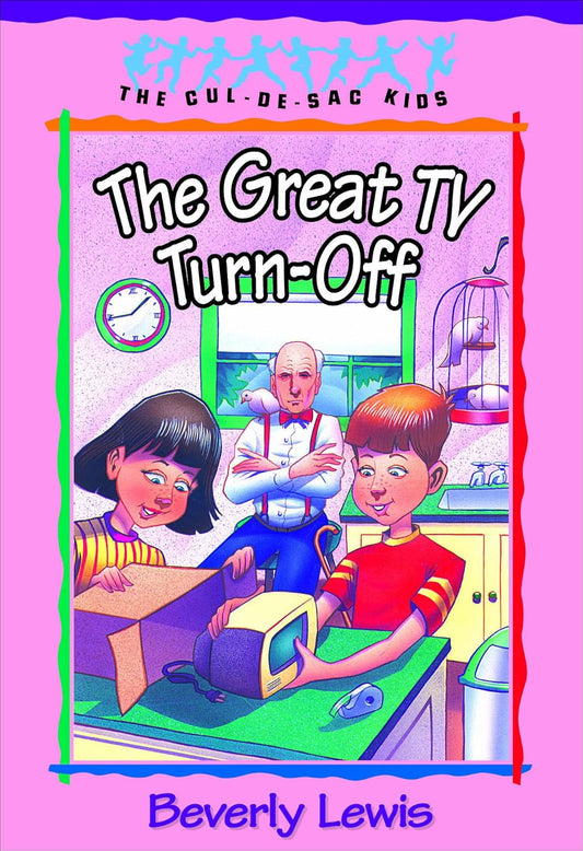 Great TV Turn-Off (Cul-De-Sac Kids #18) by Beverly Lewis image 0