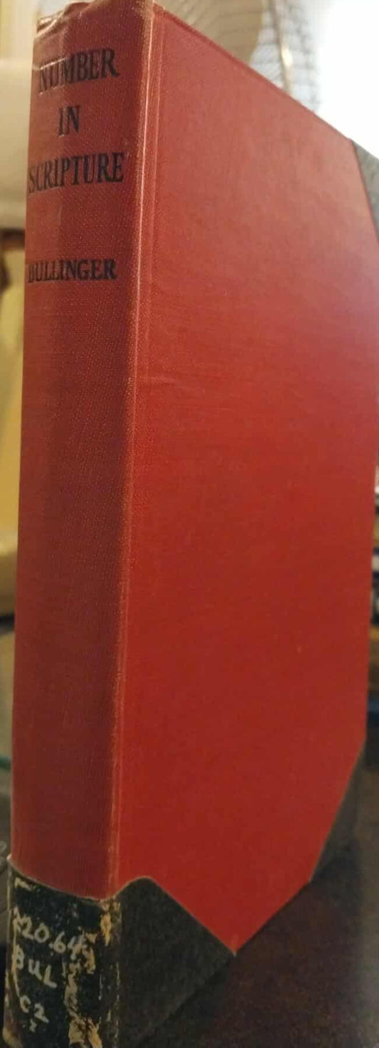 Number In Scripture by E.W. Bullinger image 0