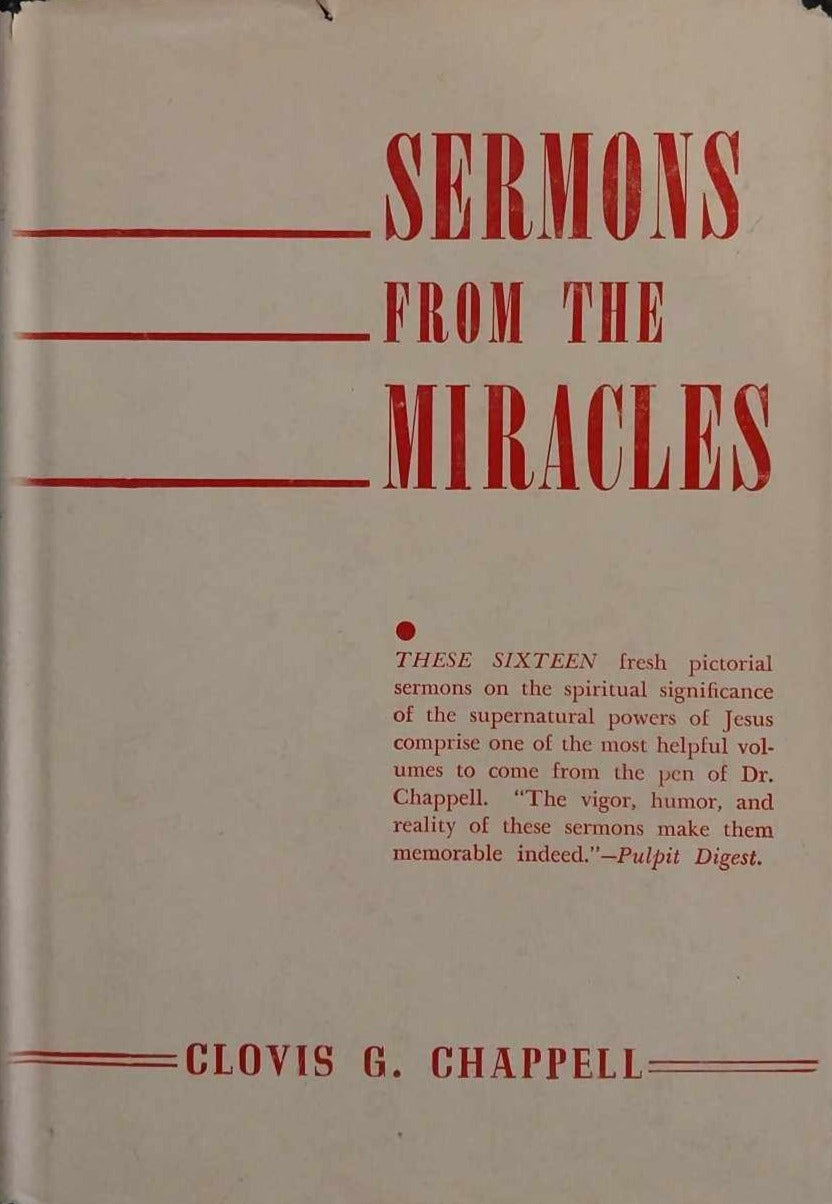 Sermons From The Miracles by Clovis G. Chappell image 0