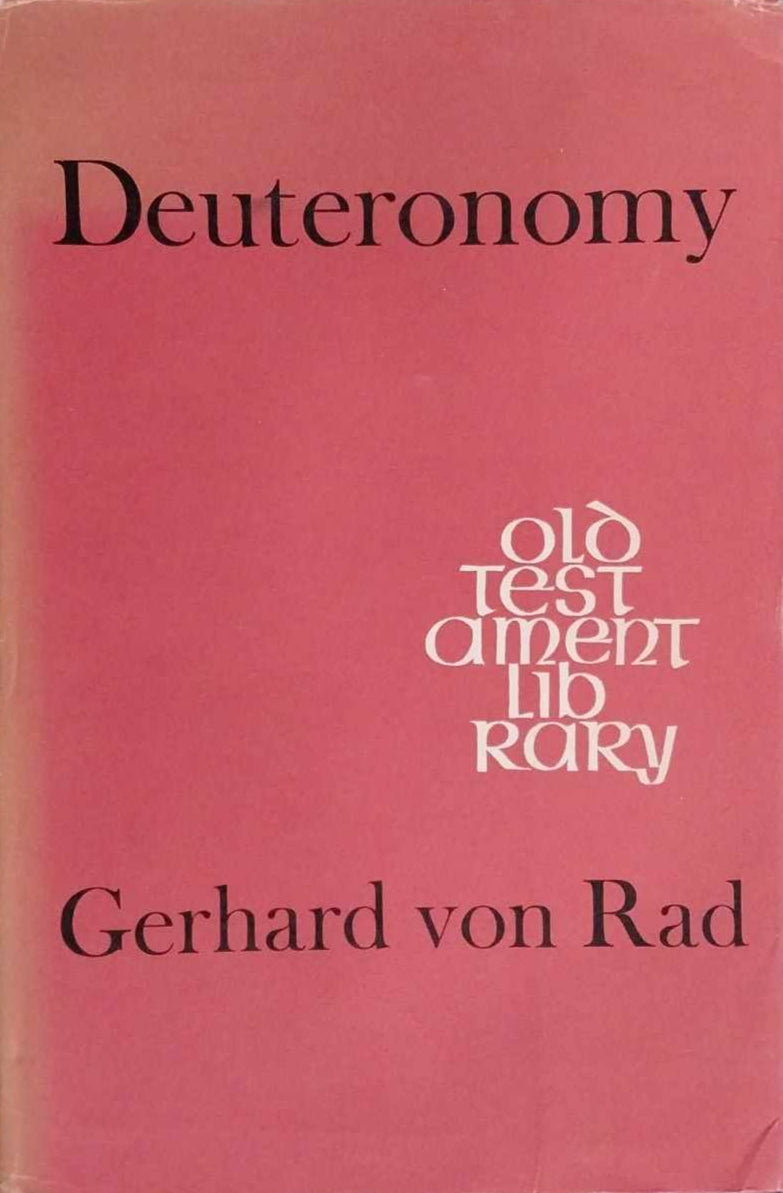 Deuteronomy (Old Testament Library) by Gerhard von Rad image 0