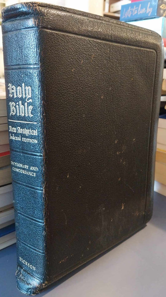 KJV Holy Bible, New Analytical Indexed Edition image 0