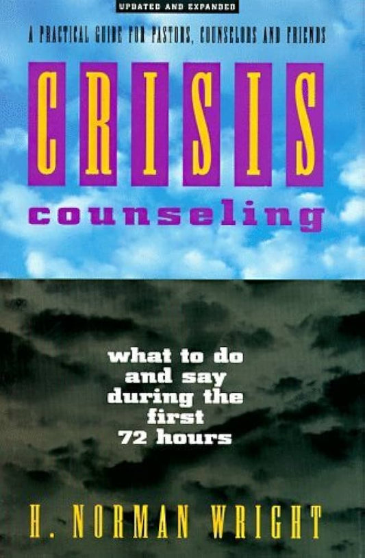 Crisis Counseling by H. Norman Wright image 0