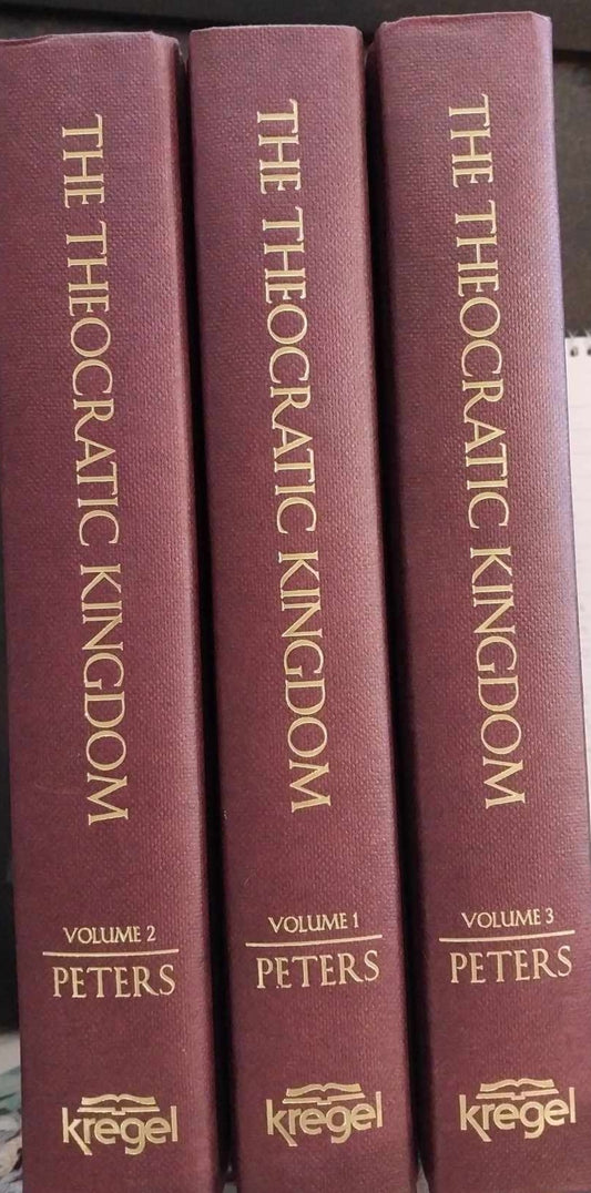 Theocratic Kingdom 3-Volume Set by George N. H. Peters image 0