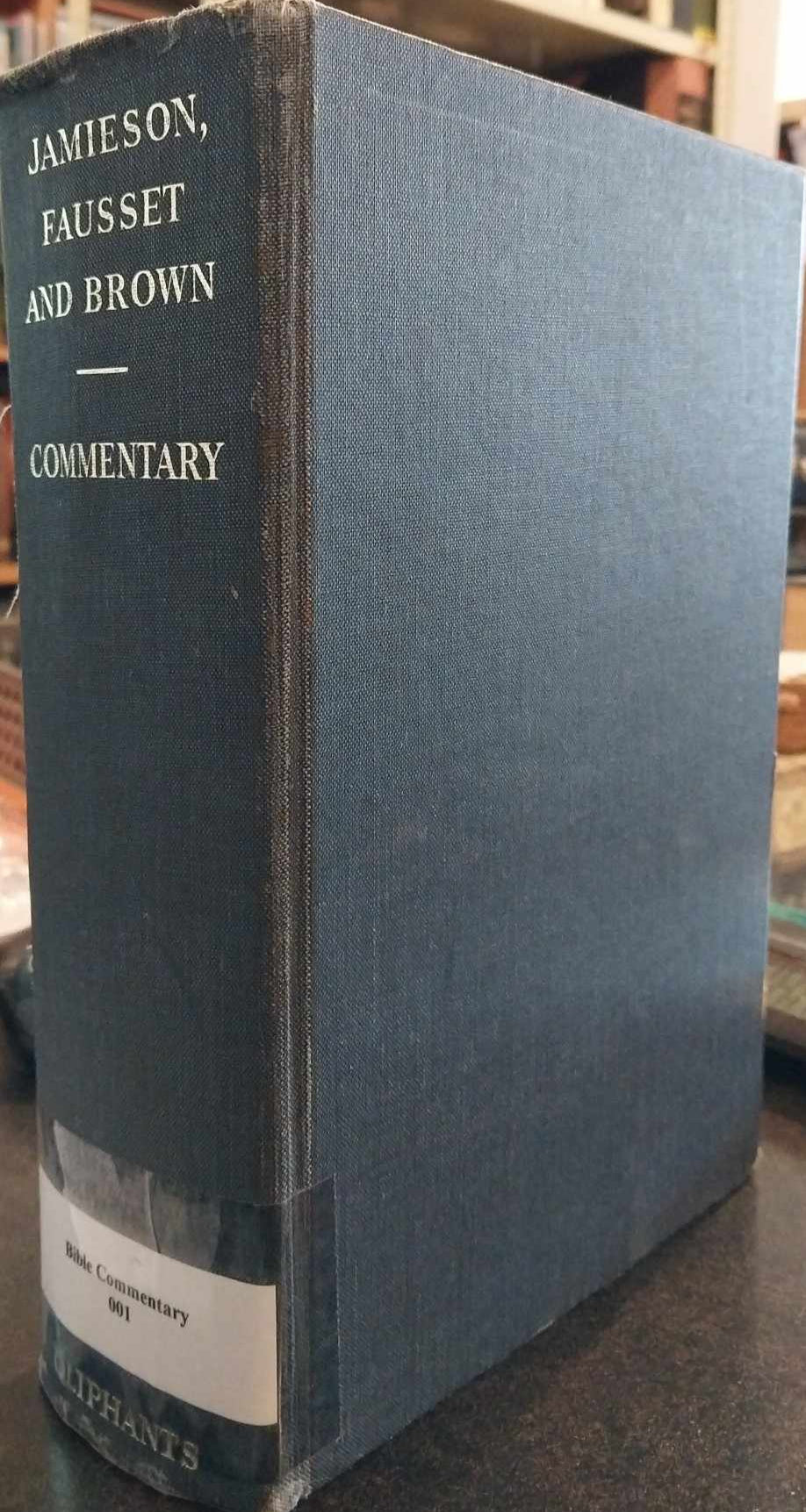 Jamieson, Fausset, and Brown's Commentary on The Whole Bible image 0