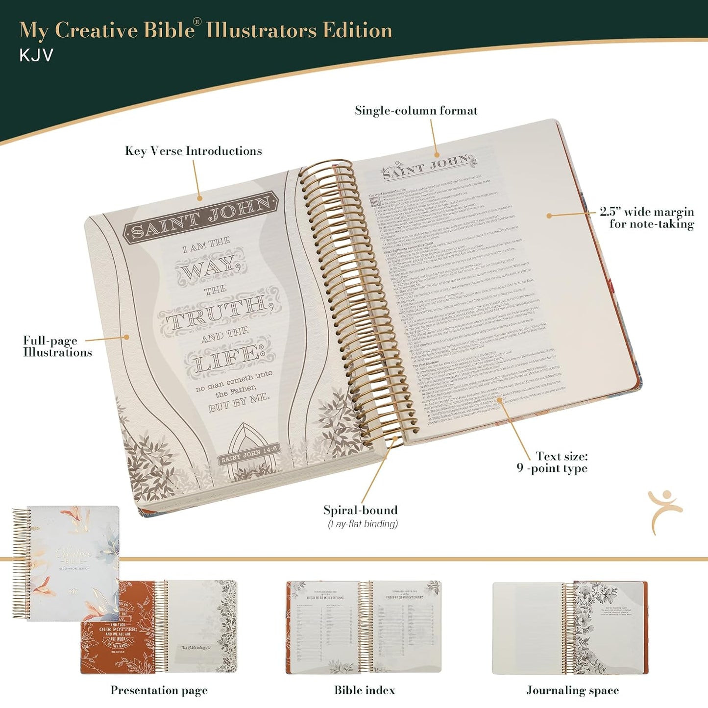 KJV My Creative Bible, Illustrator's Edition