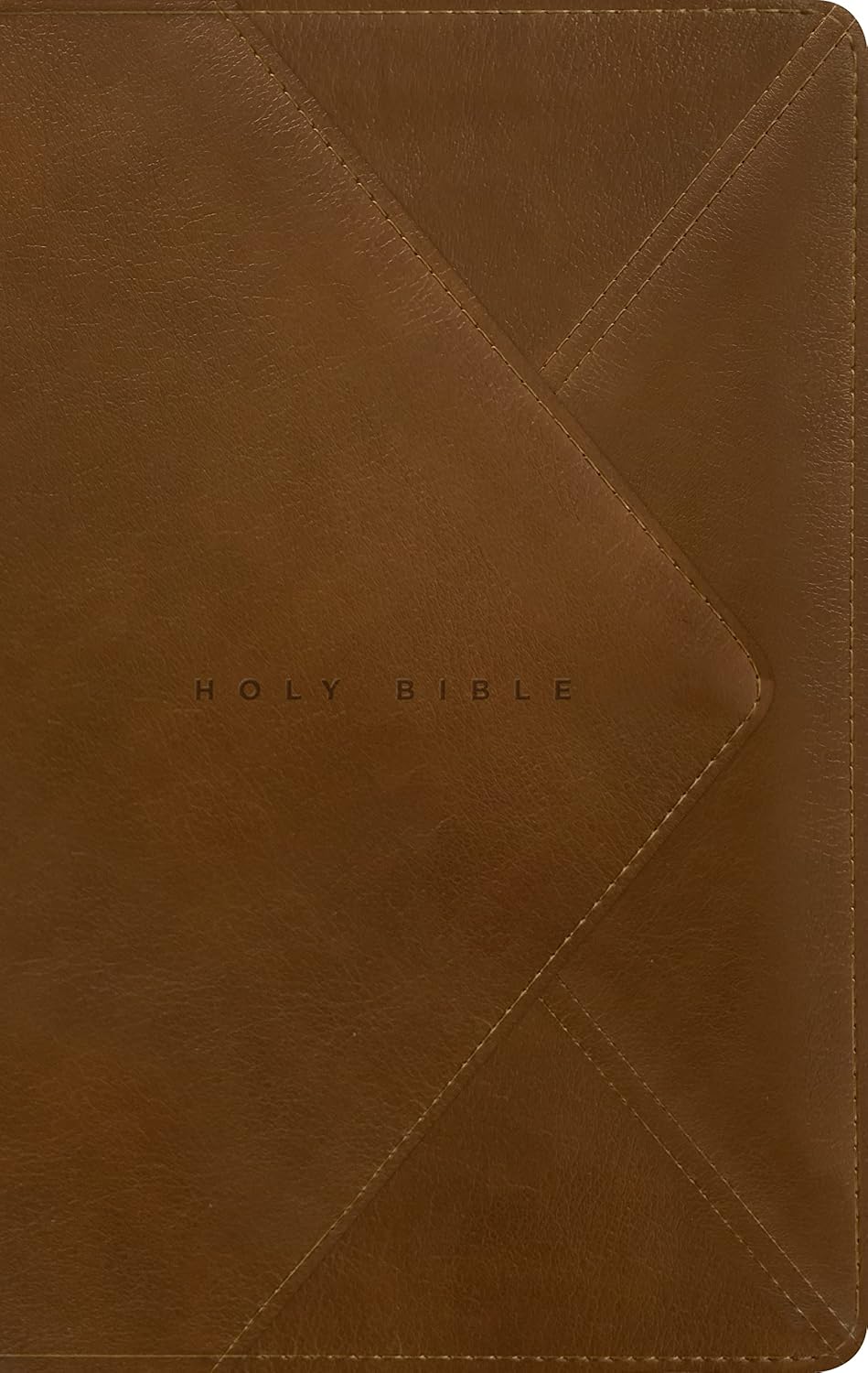 NLT Thinline Reference, Filament Enabled Edition, Thumb-Indexed (LeatherLike, Messenger, Brown)