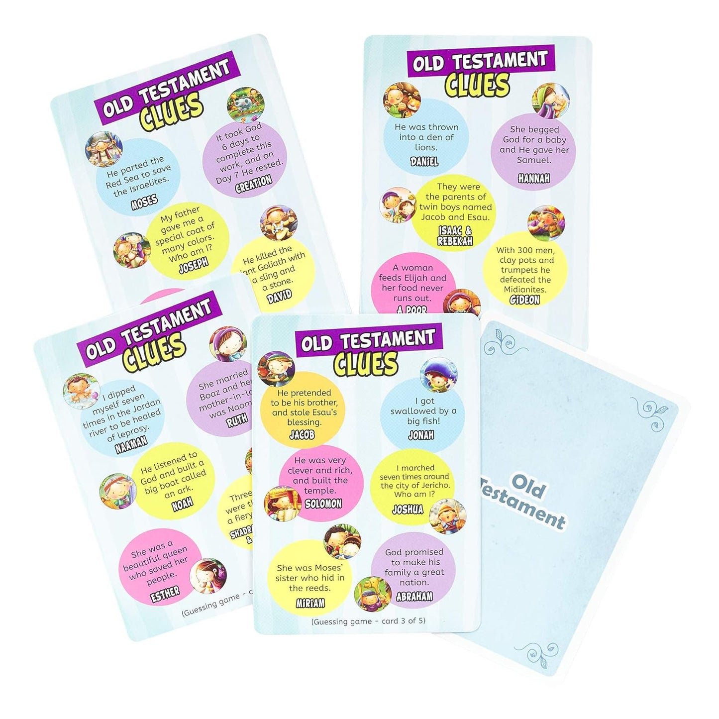 Bible Story Memory Games: Old Testament