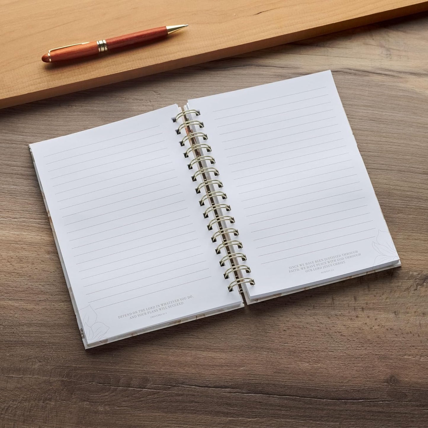 Journal: All Things For Good Romans 8:28, Spiralbound