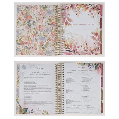 2027 18-Month Planner: Pray More, Worry Less (starts August 2026)