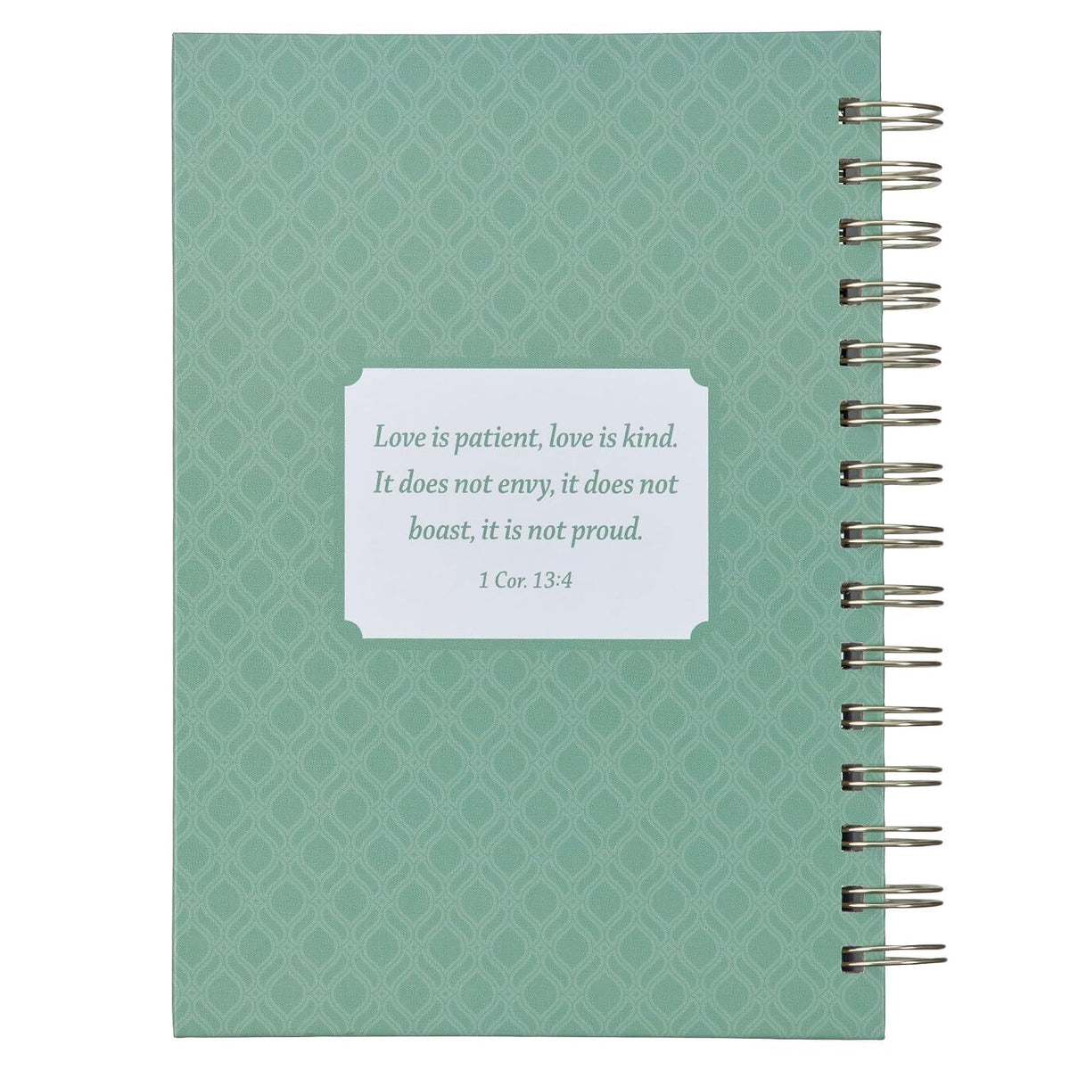 Journal: Love Is Patient, A5 Spiralbound