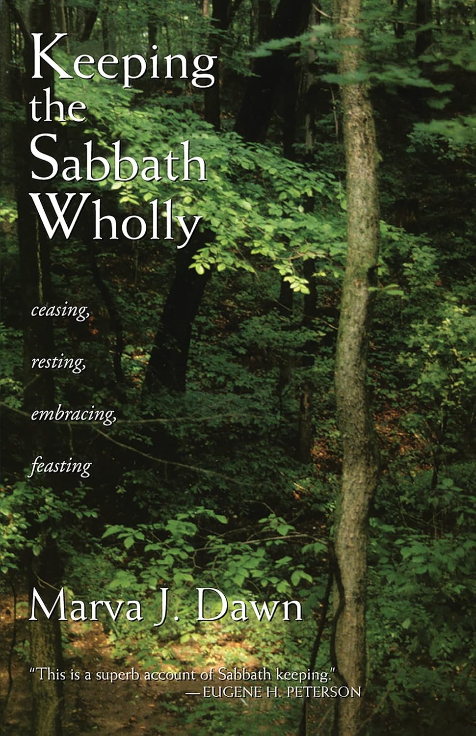 Keeping the Sabbath Wholly by Marva J. Dawn image 0