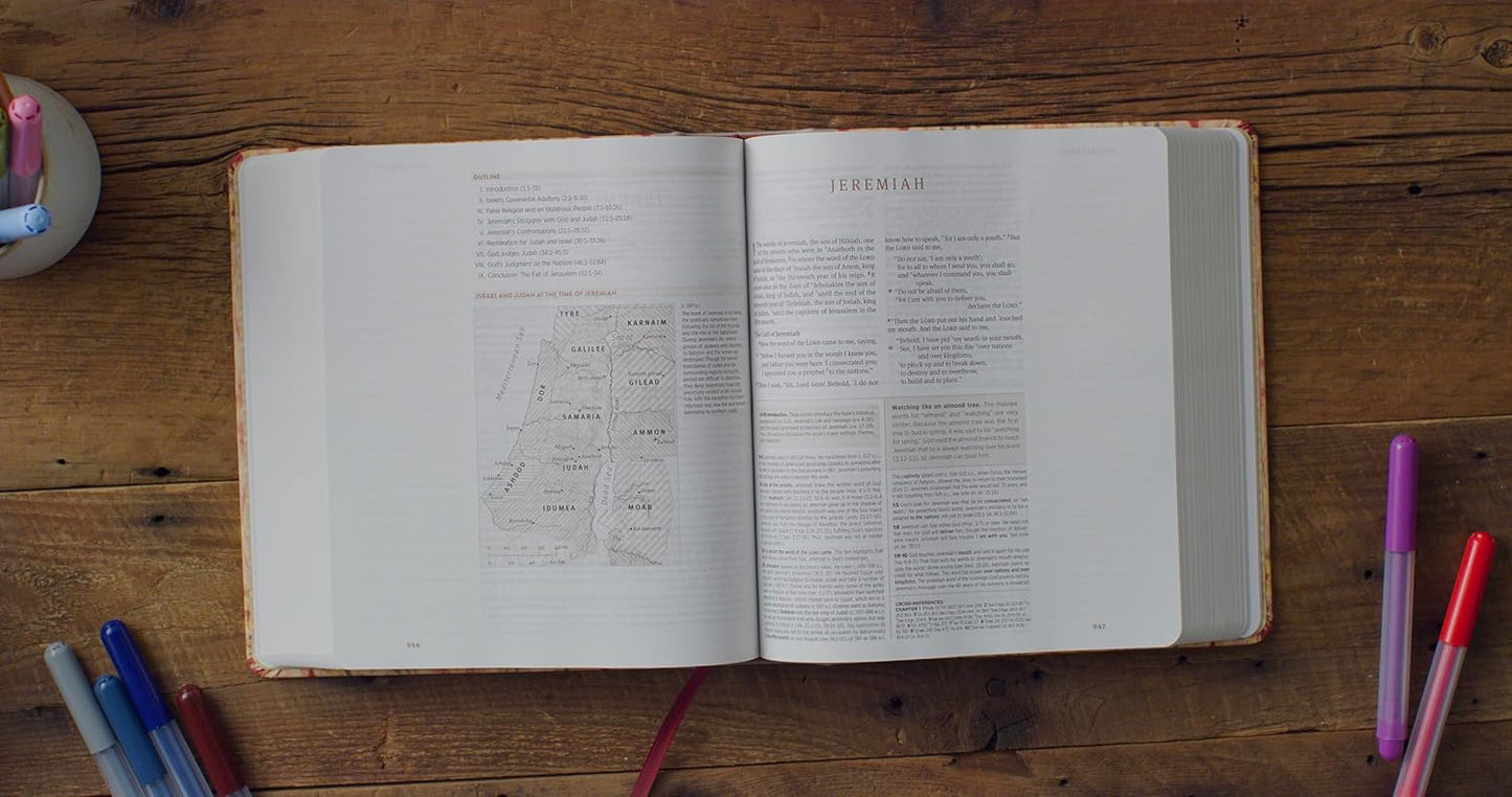 ESV Journaling Study Bible, Artist Series (Cloth over Board, Jessica Dennis Bush, Vivienne)