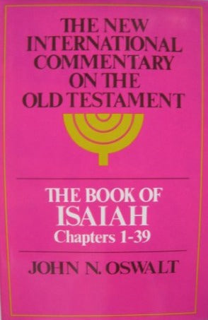 Isaiah 1-39 (NICOT) by John N. Oswalt image 0
