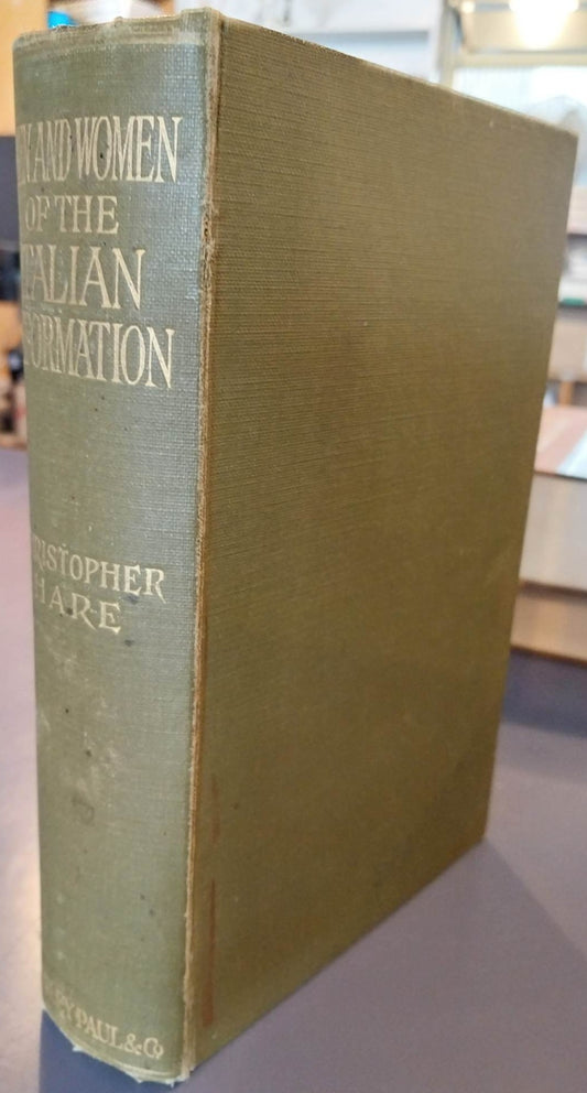 Men and Women of the Italian Reformation by Christopher Hare image 0