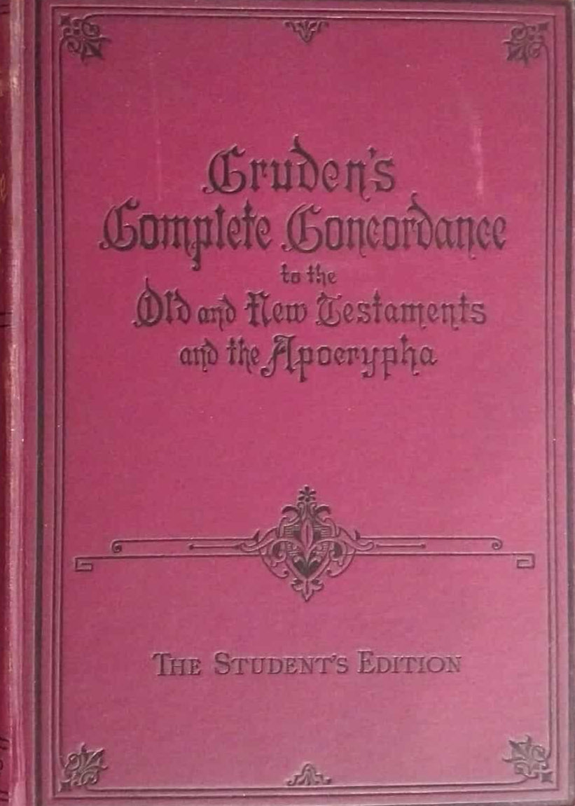 Cruden's Complete Concordance, 1893 image 0