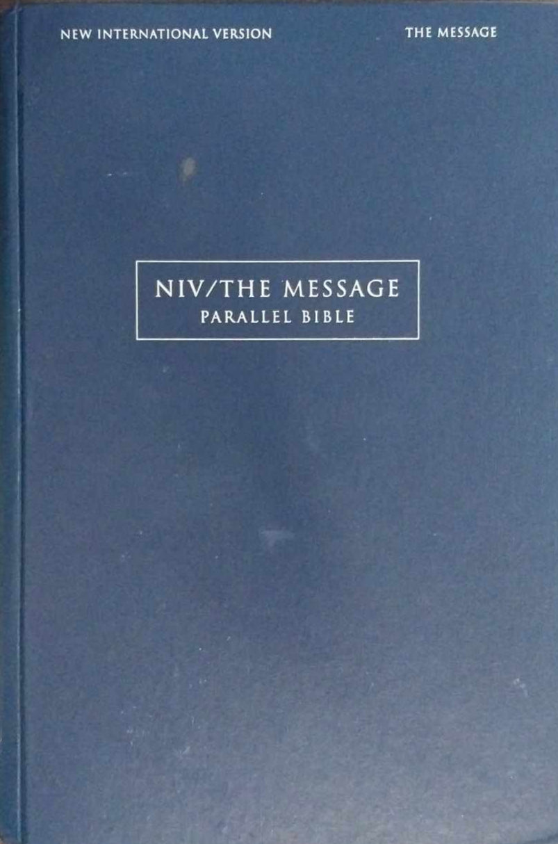 NIV / The Message Parallel Bible, Hardcover image 0