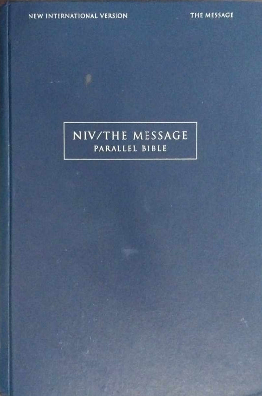 NIV / The Message Parallel Bible, Hardcover image 0