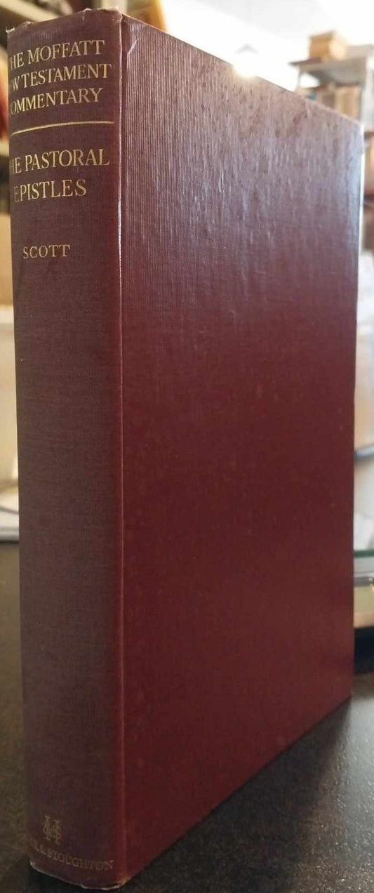 Pastoral Epistles (Moffat New Testament Commentary) by E.F. Scott image 0
