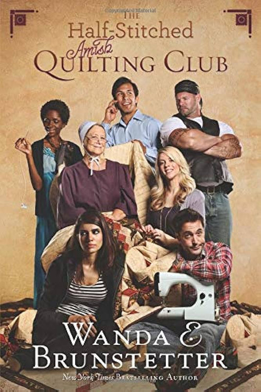 The Half-Stitched Amish Quilting Club by Wanda E. Brunstetter image 0