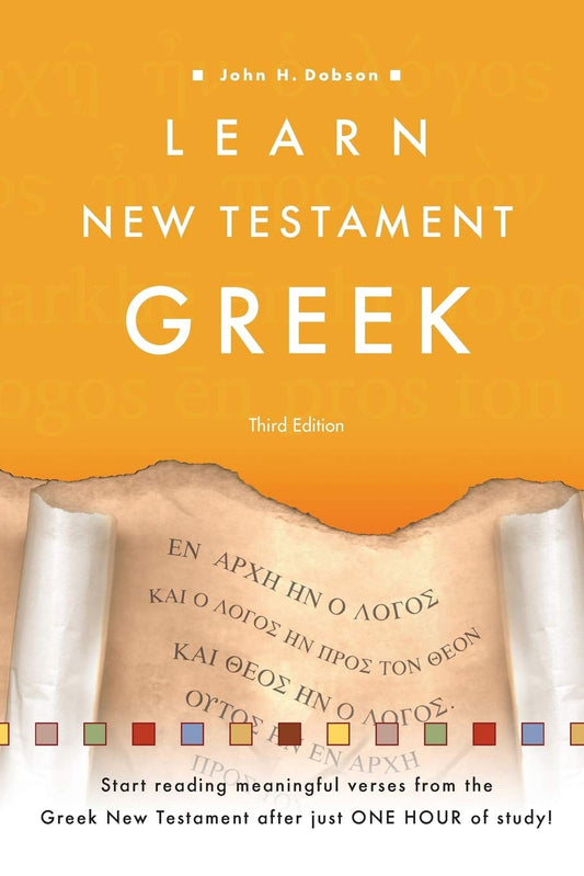 Learn New Testament Greek by John H. Dobson image 0