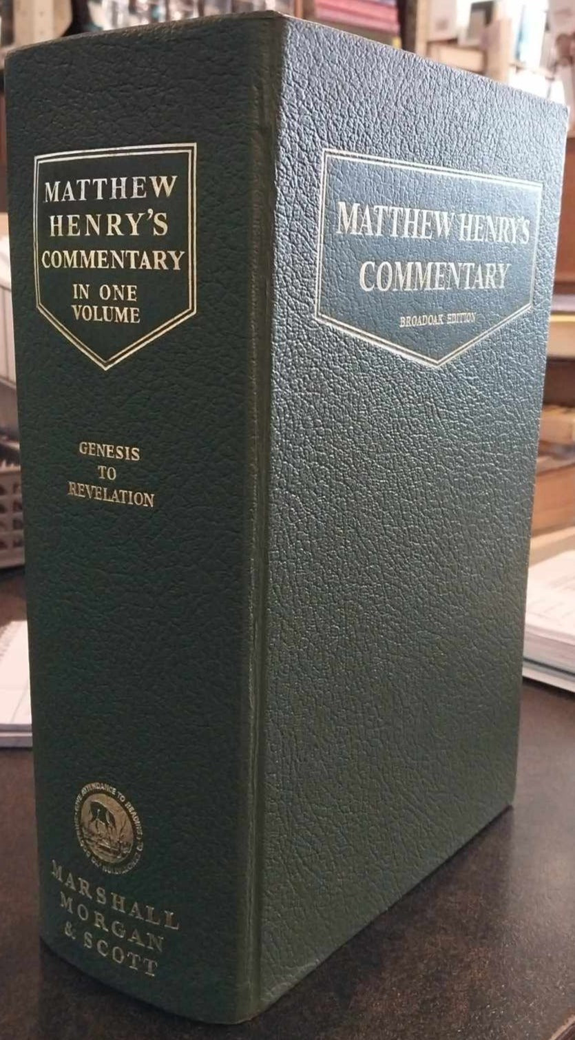 Matthew Henry's Commentary on the Whole Bible In One Volume, Broadoak Edition image 1