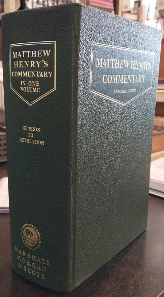 Matthew Henry's Commentary on the Whole Bible In One Volume, Broadoak Edition image 1