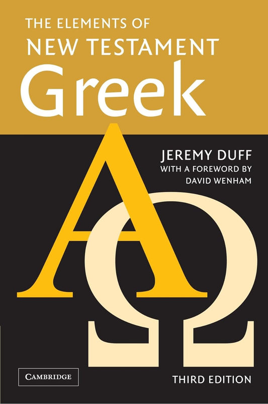 The Elements of New Testament Greek (3rd Edition) by Jeremy Duff image 0