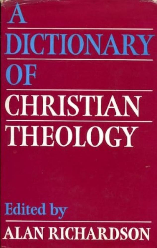Dictionary of Christian Theology ed. by Alan Richardson image 0