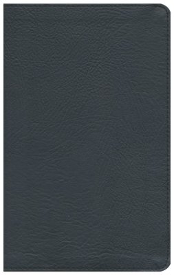 CSB Single-Column Personal Size Bible, Black LeatherTouch