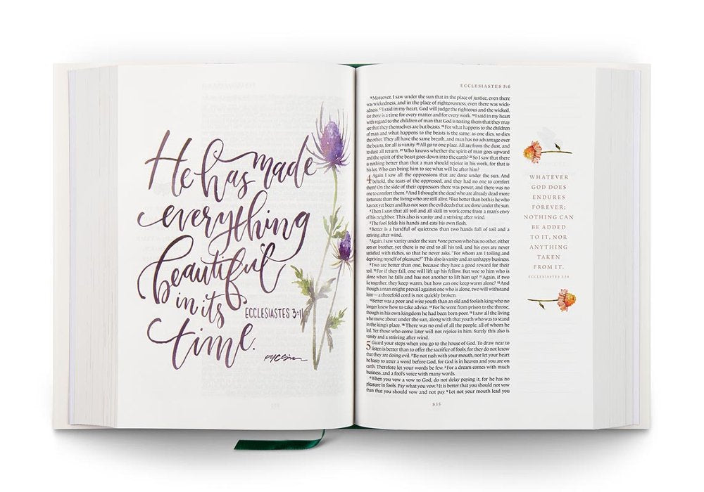 ESV Gracelaced Bible, Journaling Edition, Hardcover