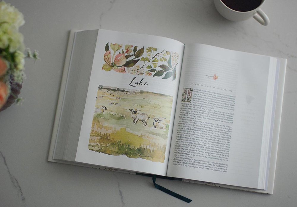 ESV Gracelaced Bible, Journaling Edition, Hardcover