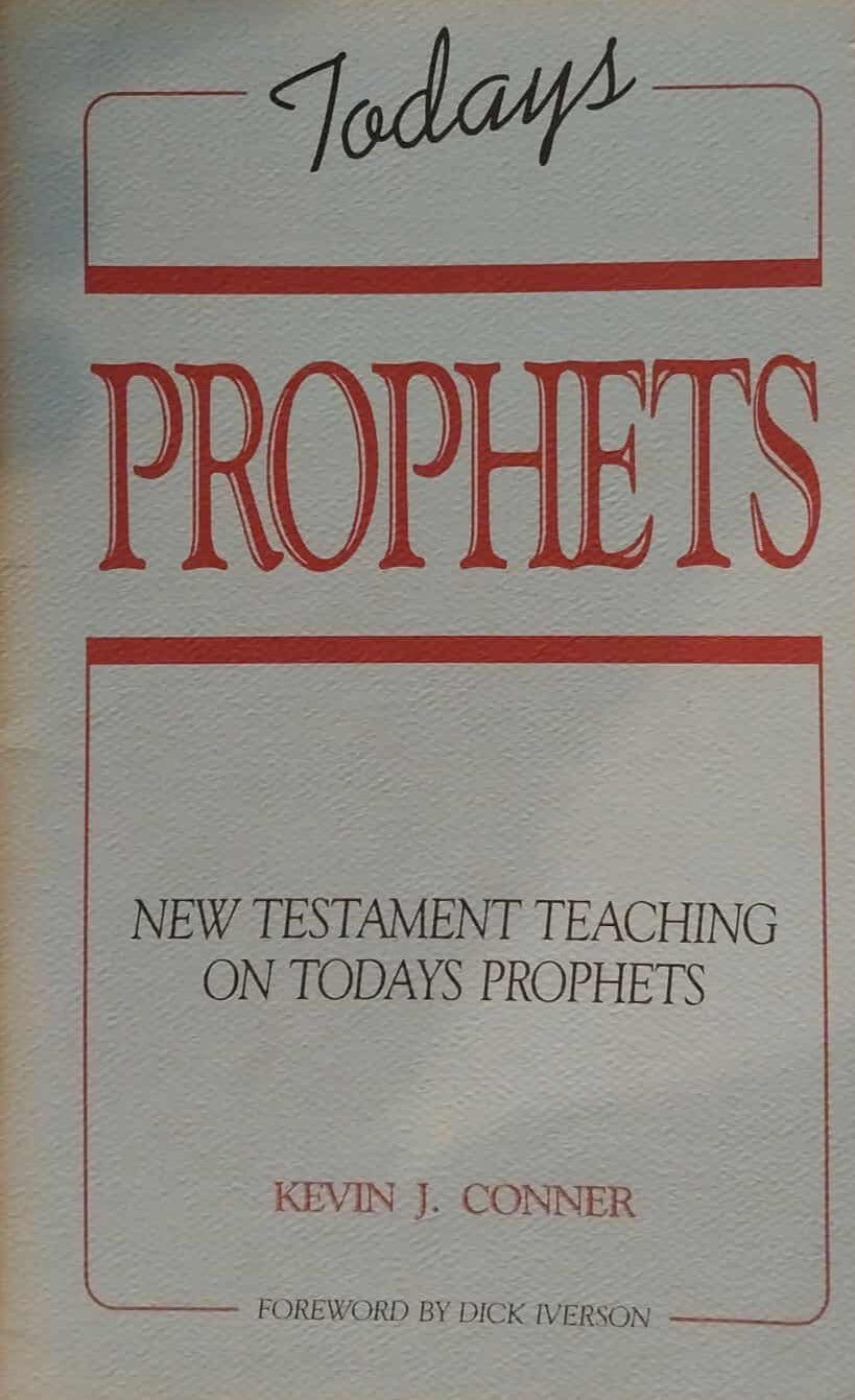 Todays Prophets by Kevin J. Conner image 0