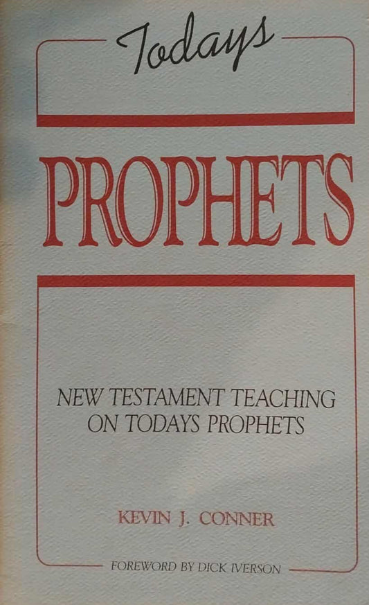 Todays Prophets by Kevin J. Conner image 0