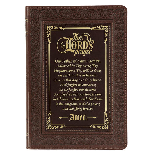 Lord's Prayer Faux Leather Journal