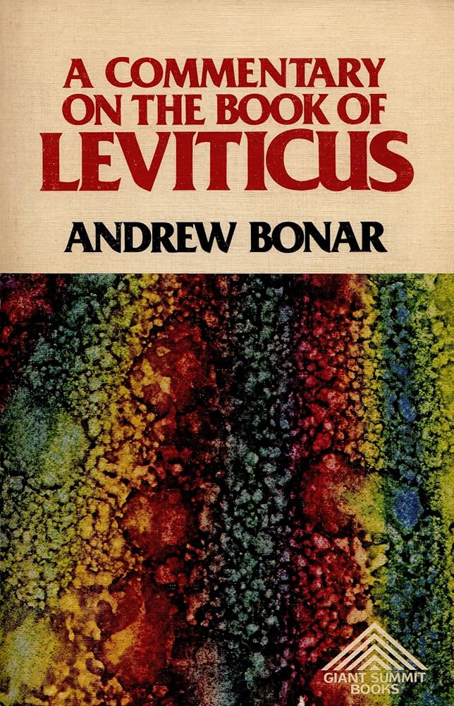 Commentary on the Book of Leviticus by Andrew Bonar