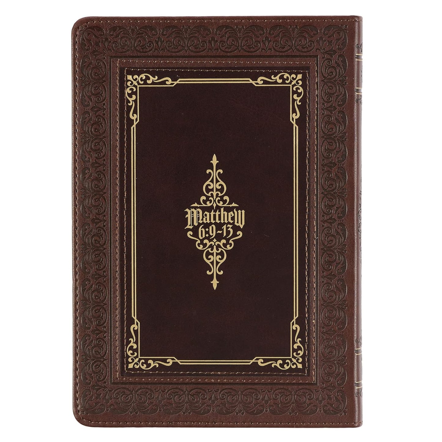 Lord's Prayer Faux Leather Journal