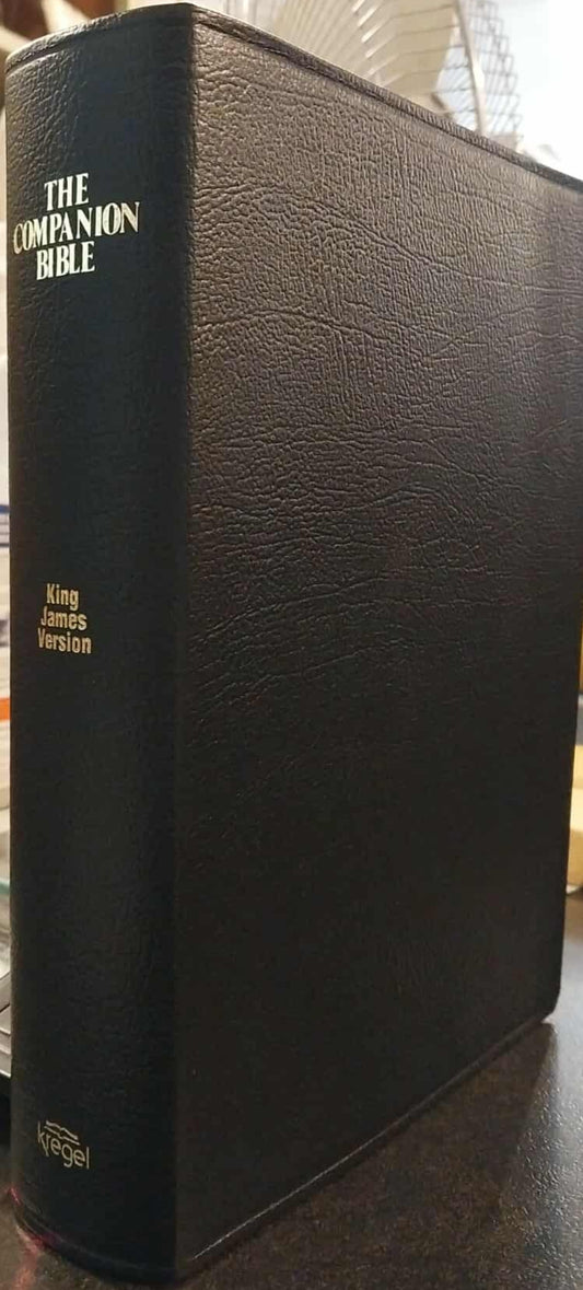 KJV Companion Bible, Black Bonded Leather image 0