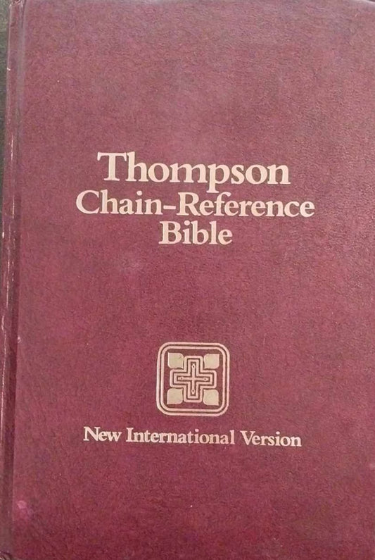 NIV Thompson Chain-Reference Bible, Red Hardcover image 0