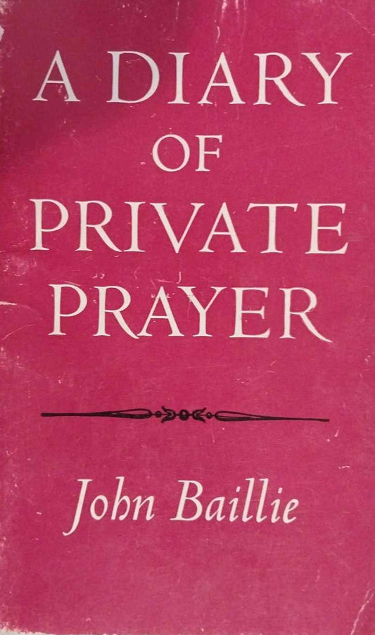 Diary of Private Prayer by John Baillie image 0