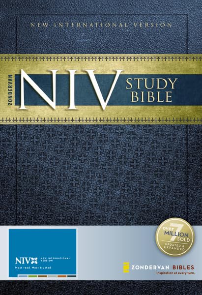 NIV Study Bible, Hardcover image 0